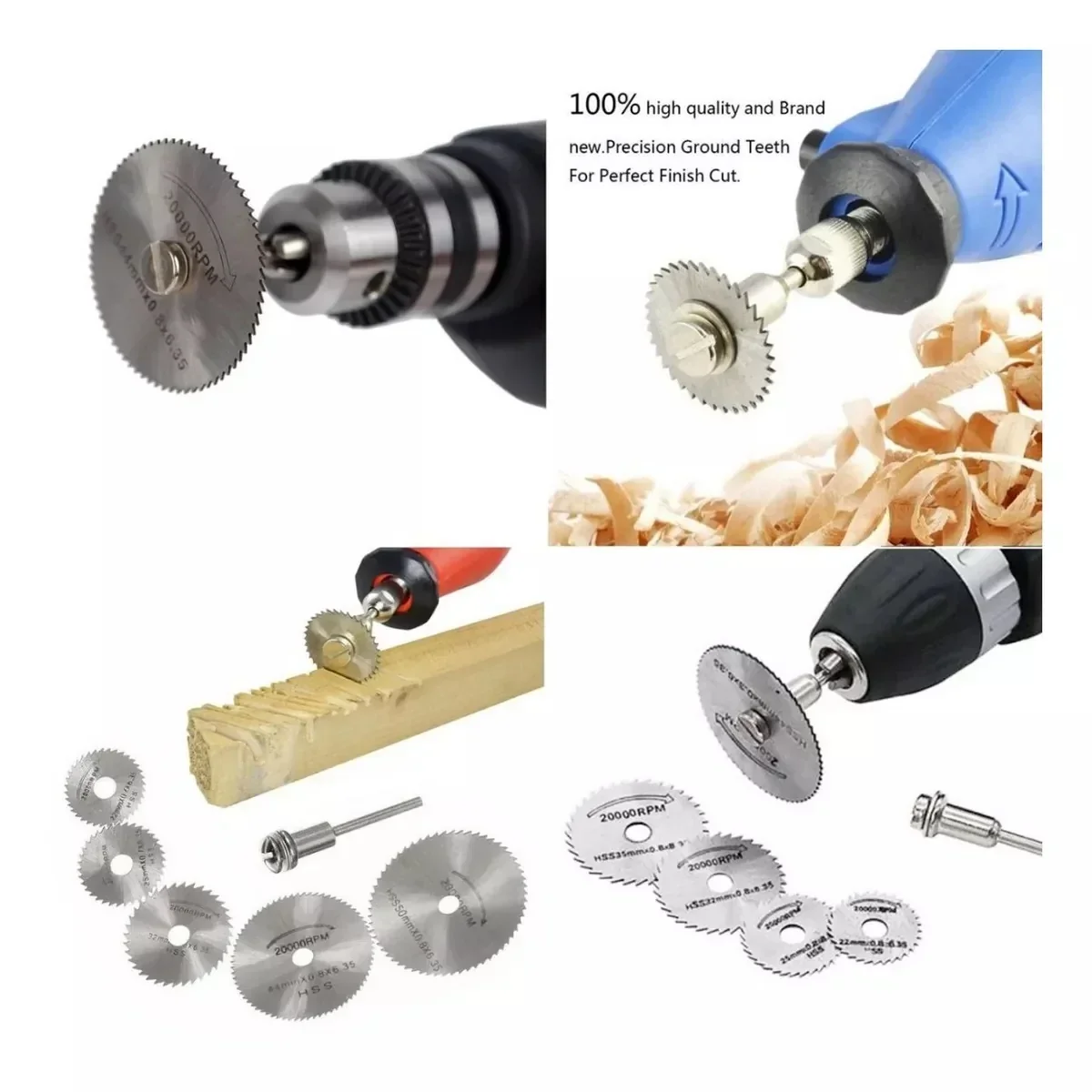 Discos de Corte Acero MotorTool Taladro  4