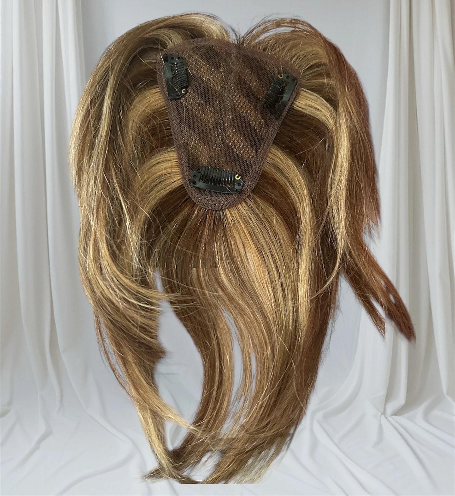 Topper cabello humano 4/27 de 6”  2