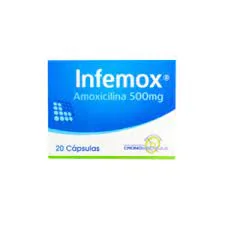 INFEMOX 500 MG X 20 CAP AMOXICILINA CRONOMED