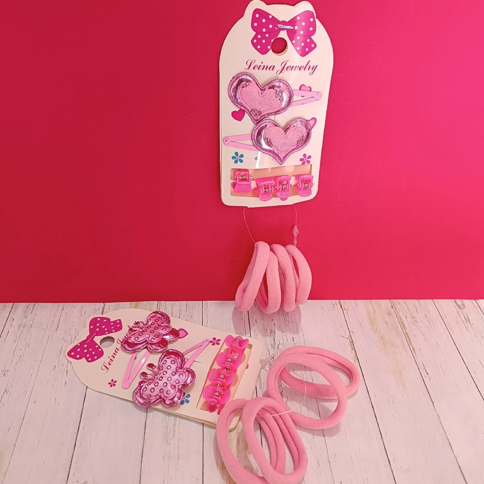 SET PINZAS+COLEROS+PIOJITOS