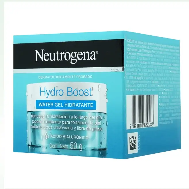 CREMA HIDRATANTE FACIAL EN GEL NEUTROGENA HYDRO BOOST WATER GEL ÁCIDO HIALURÓNICO 50G