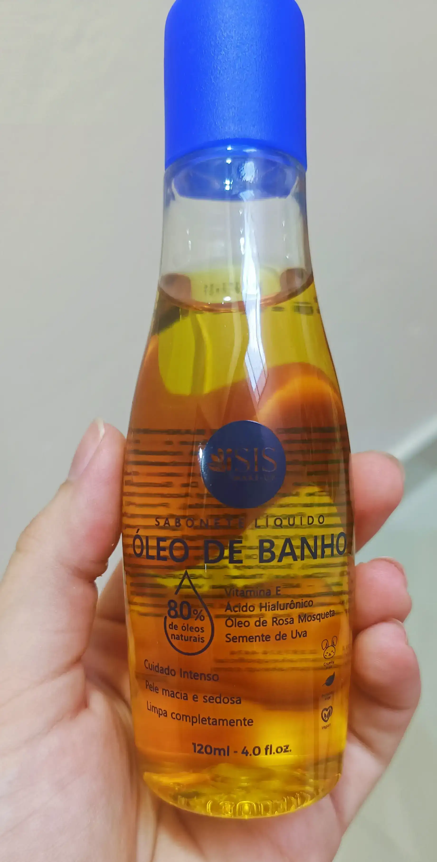 Sabonete líquido Óleo de banho