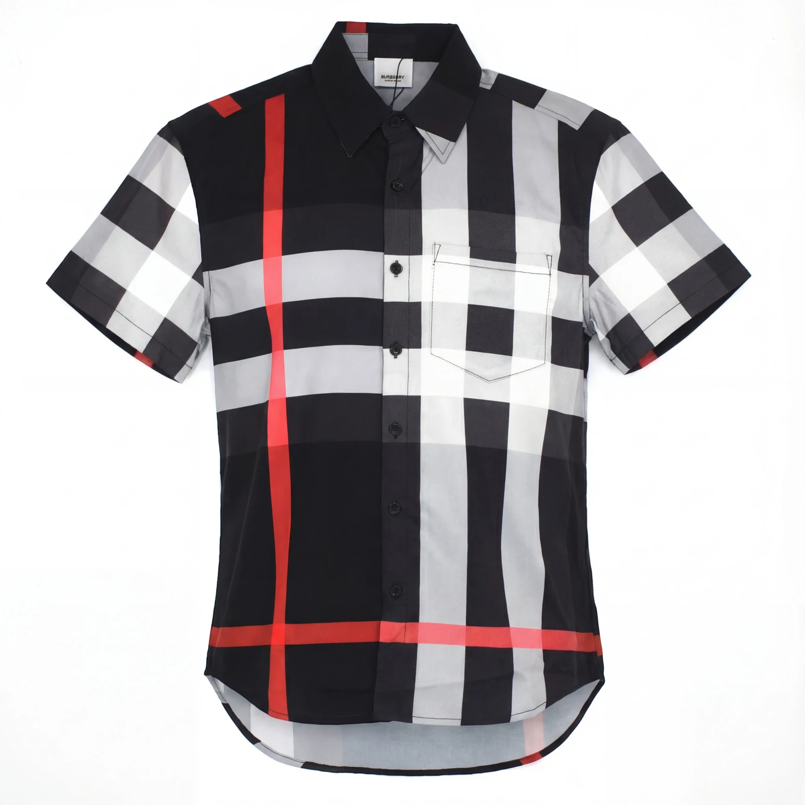 Camisa Manga Corta Burberry