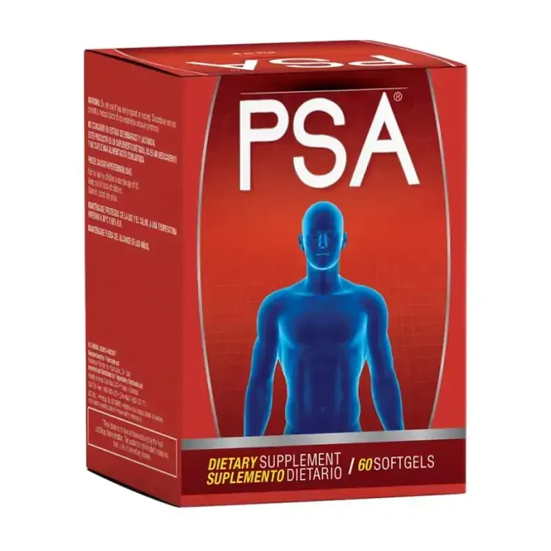 PSA prostata healthy america por  60 softgels