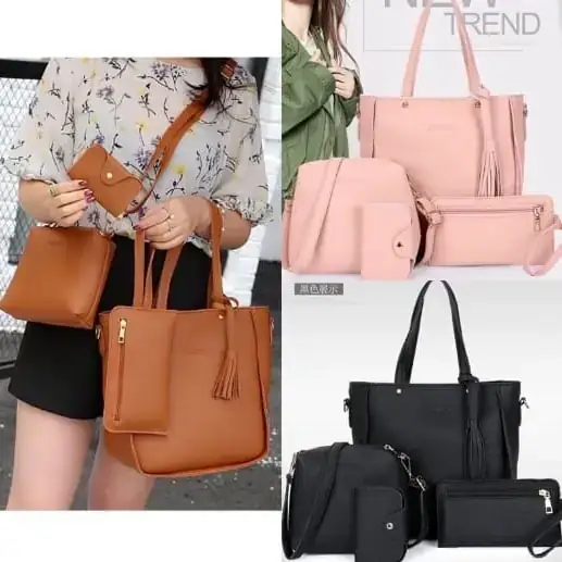 Cartera 4 piezas JINPING⚡