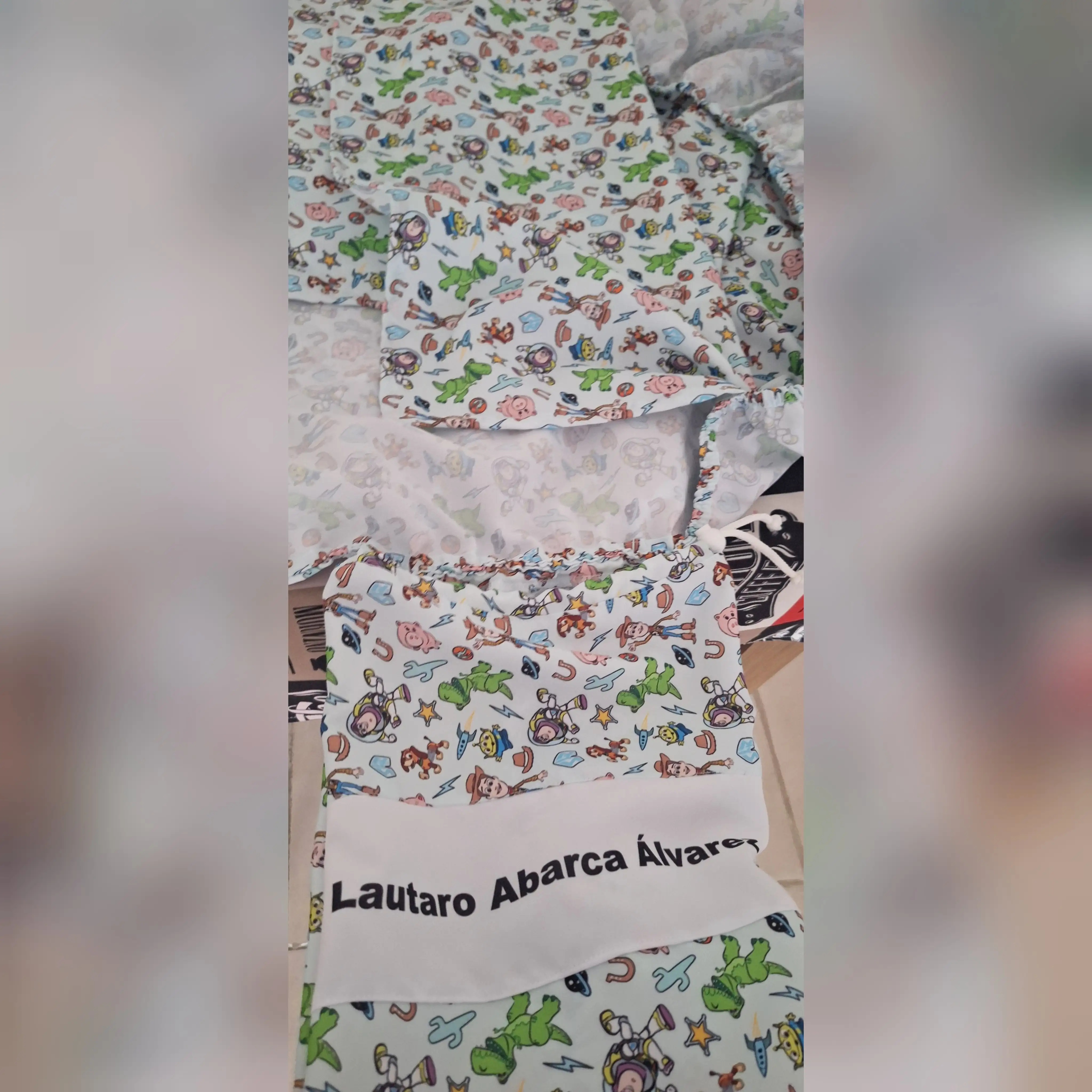 Juego de sábanas toy story