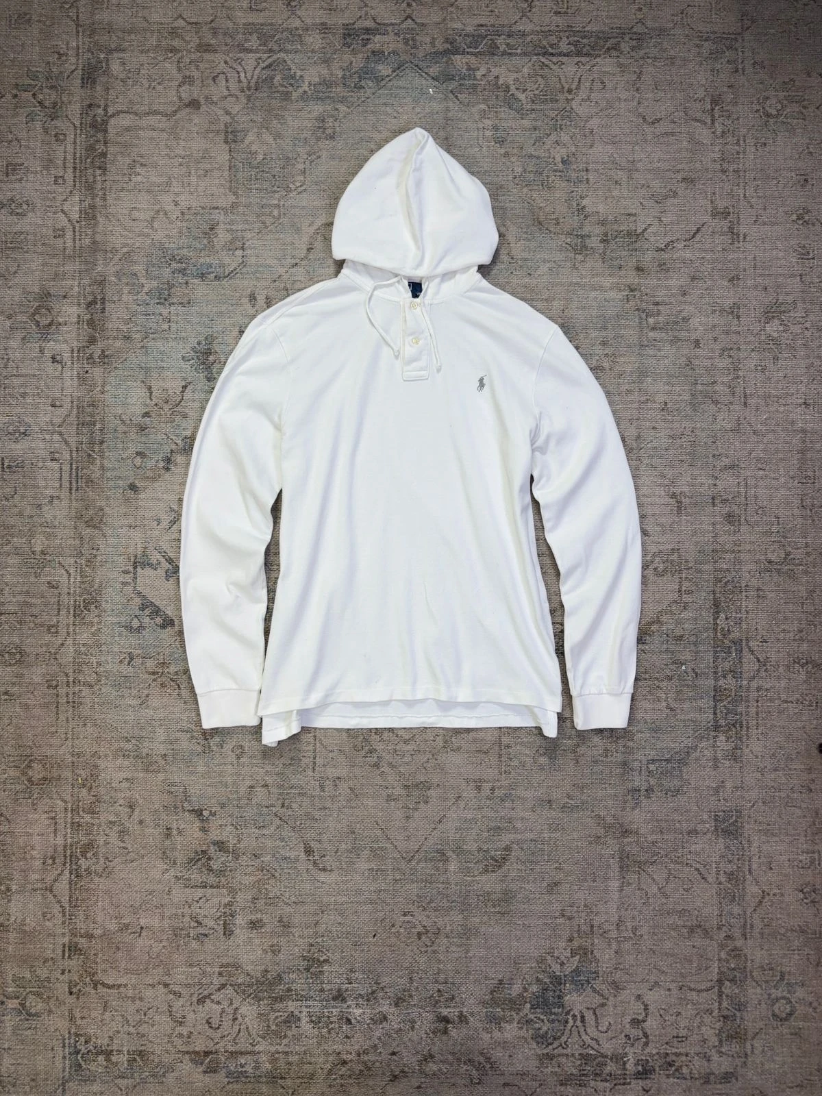 POLO BY RALPH LAUREN PIQUÉ HOODED POLO SHIRT 3
