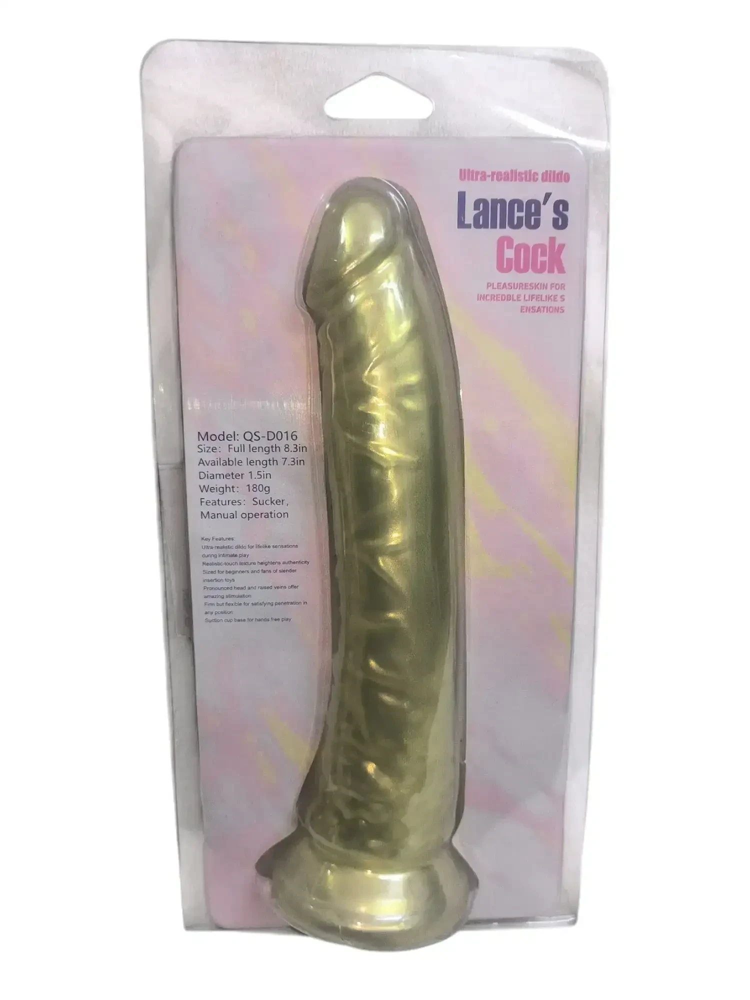 Dildo Metálico 