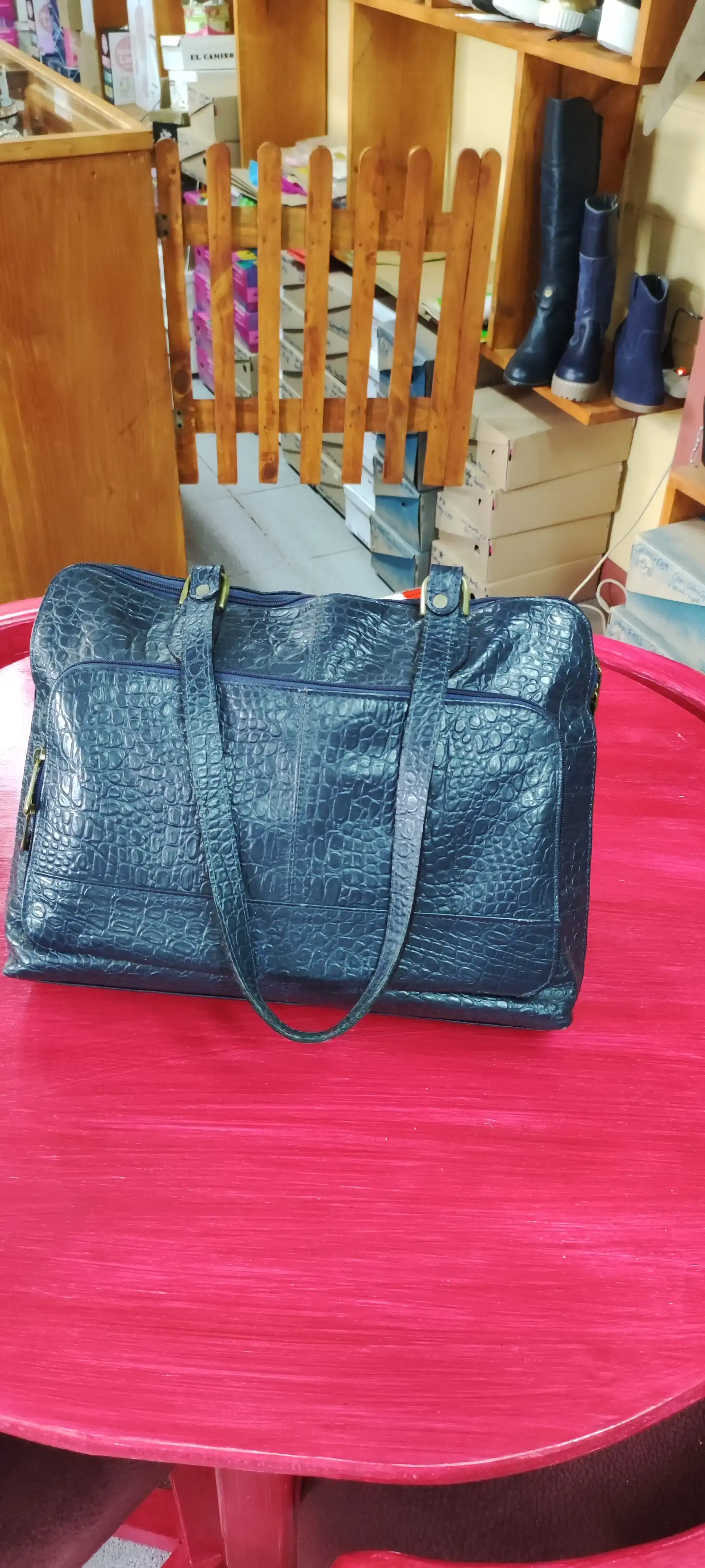 Maletín azul