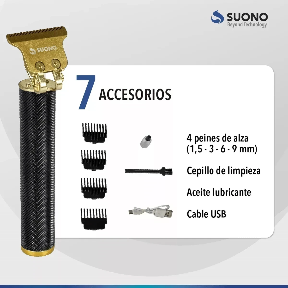 PATILLERA SUONO TRIMMER PROFESIONAL VINTAGE 9 2