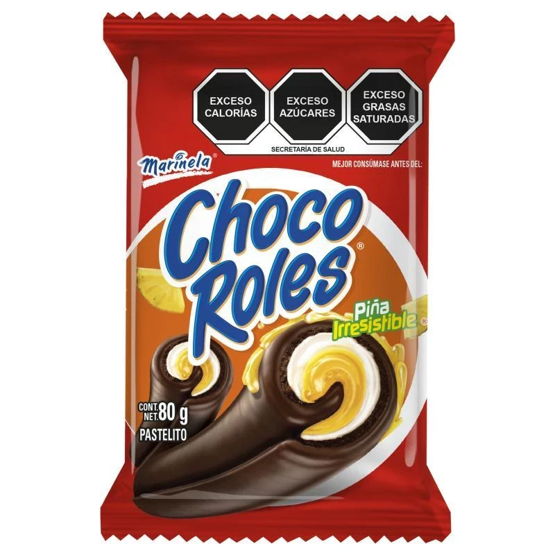 CHOCO ROLES 80g