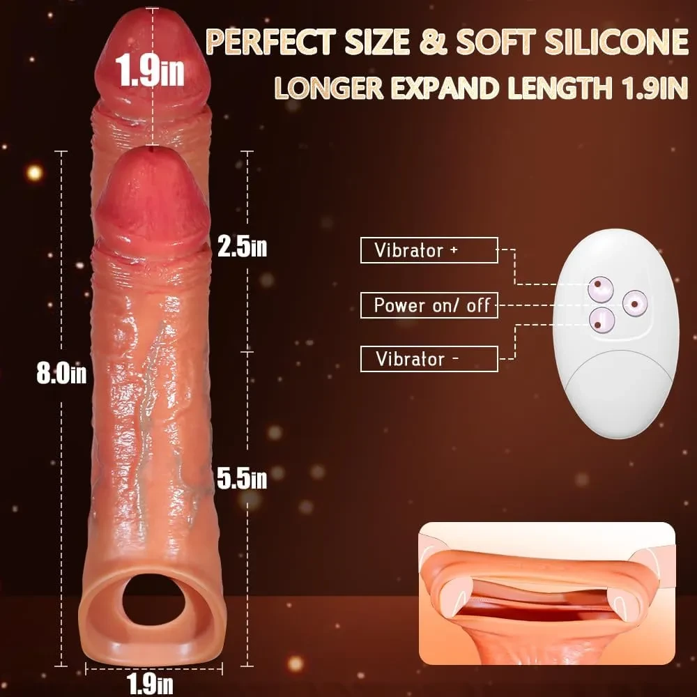 Funda realista con vibración 3