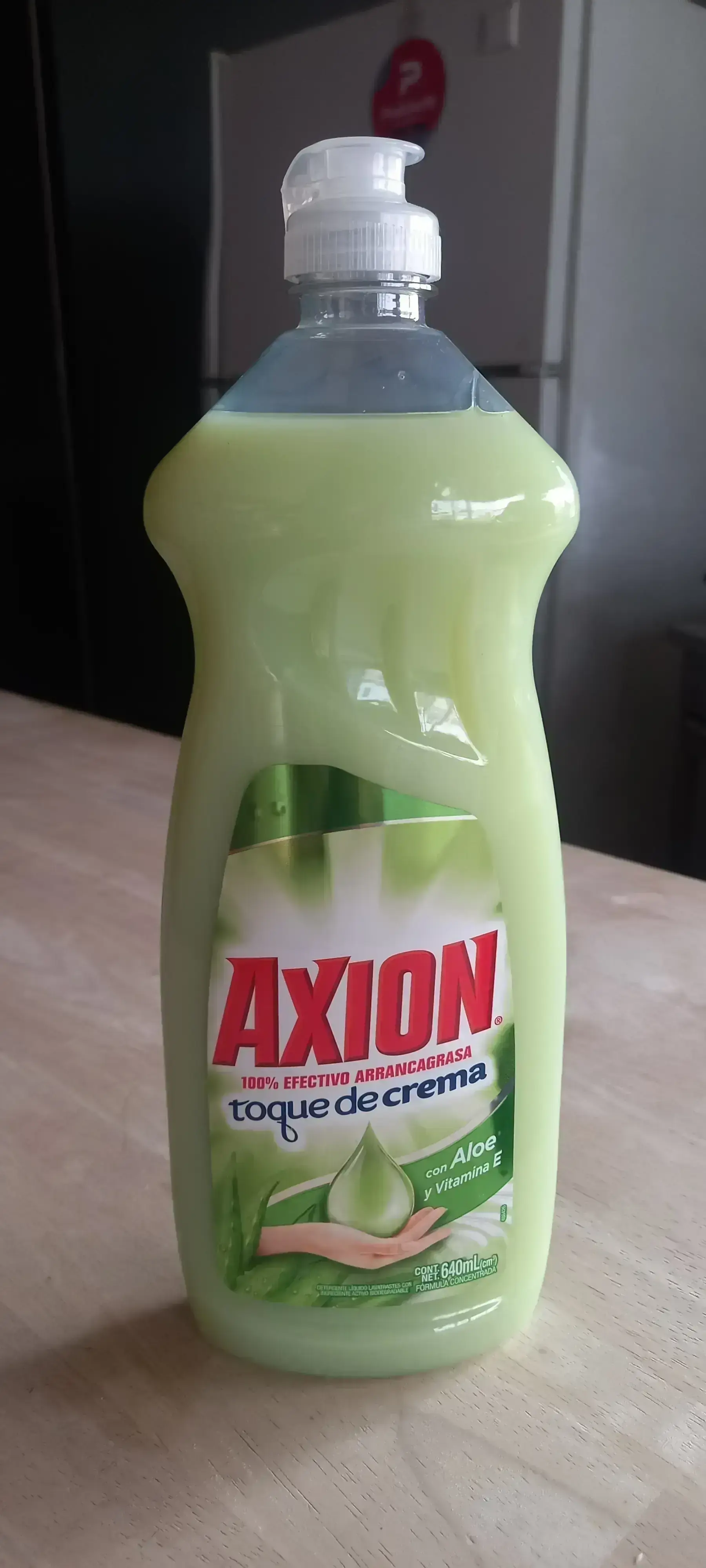 Axion toque de crema aloe 640mL