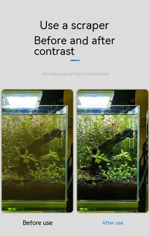 Raspador de Acero para Acuario Plantado 33cm PJ-75 3