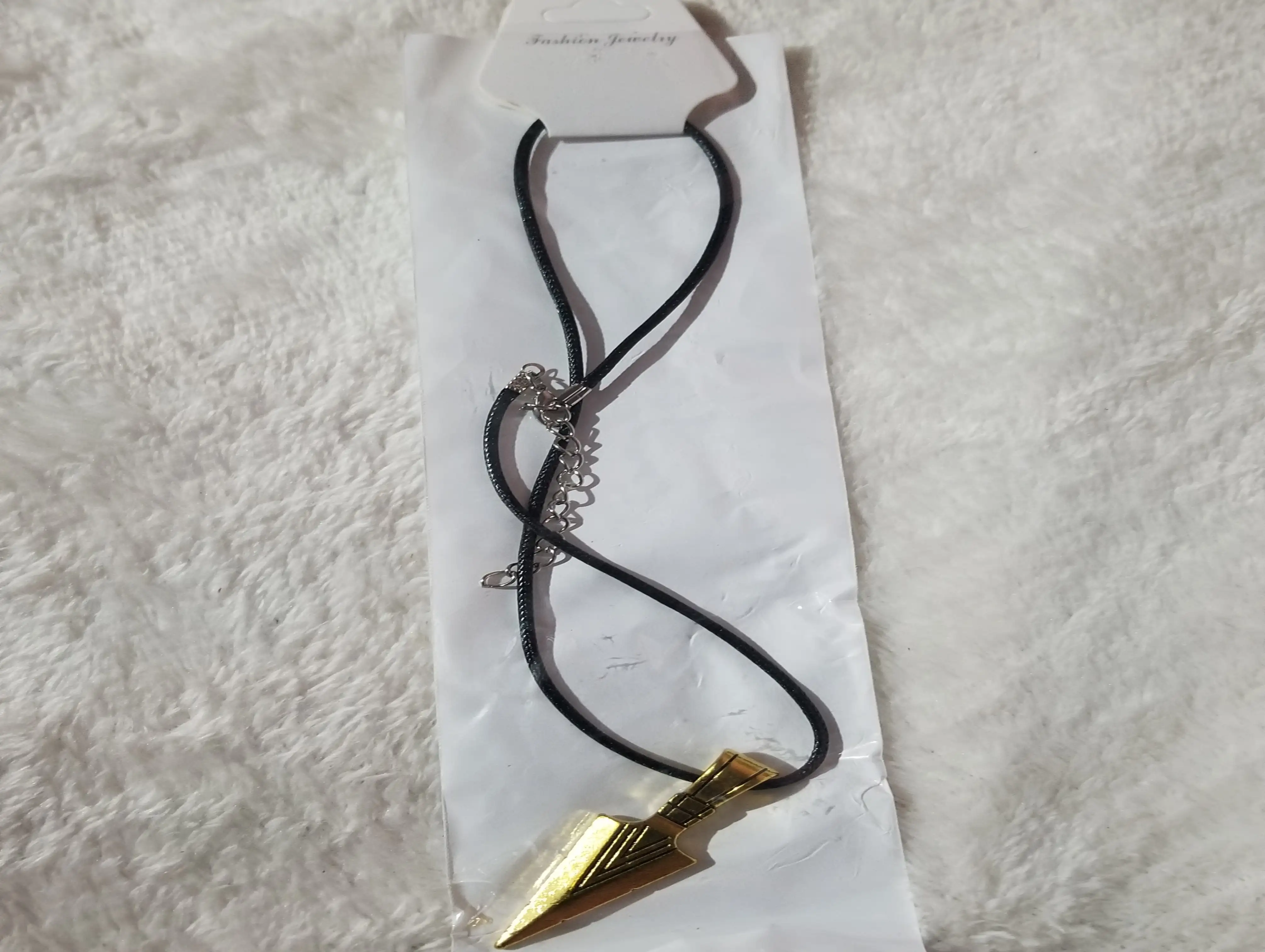 Collar cuerda con dije hombre #1 3
