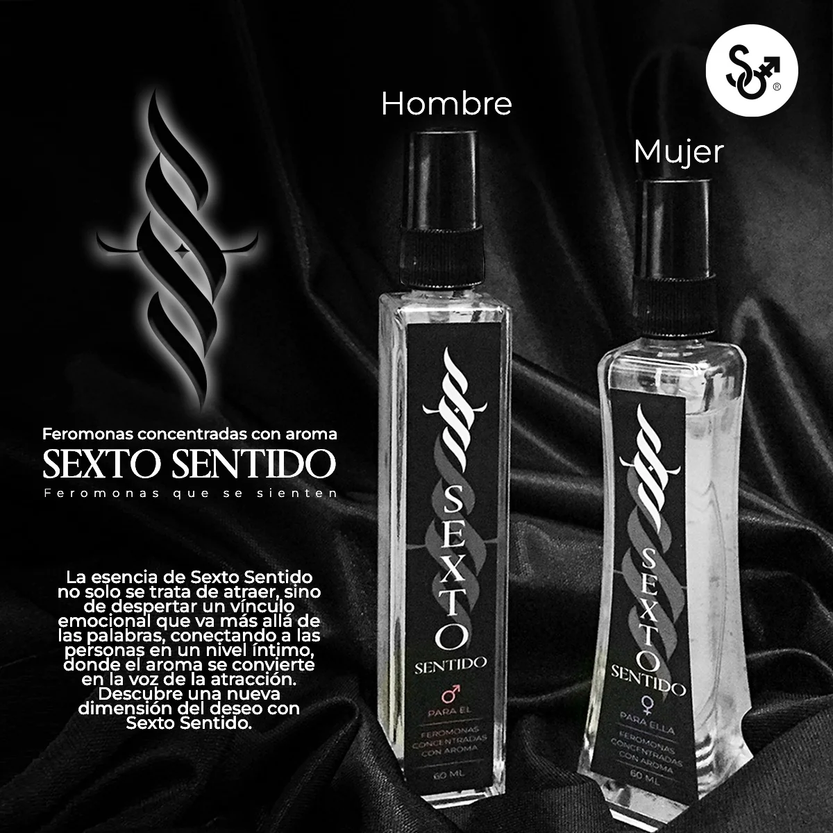 Feromonas Concentradas sexto sentido 60ml