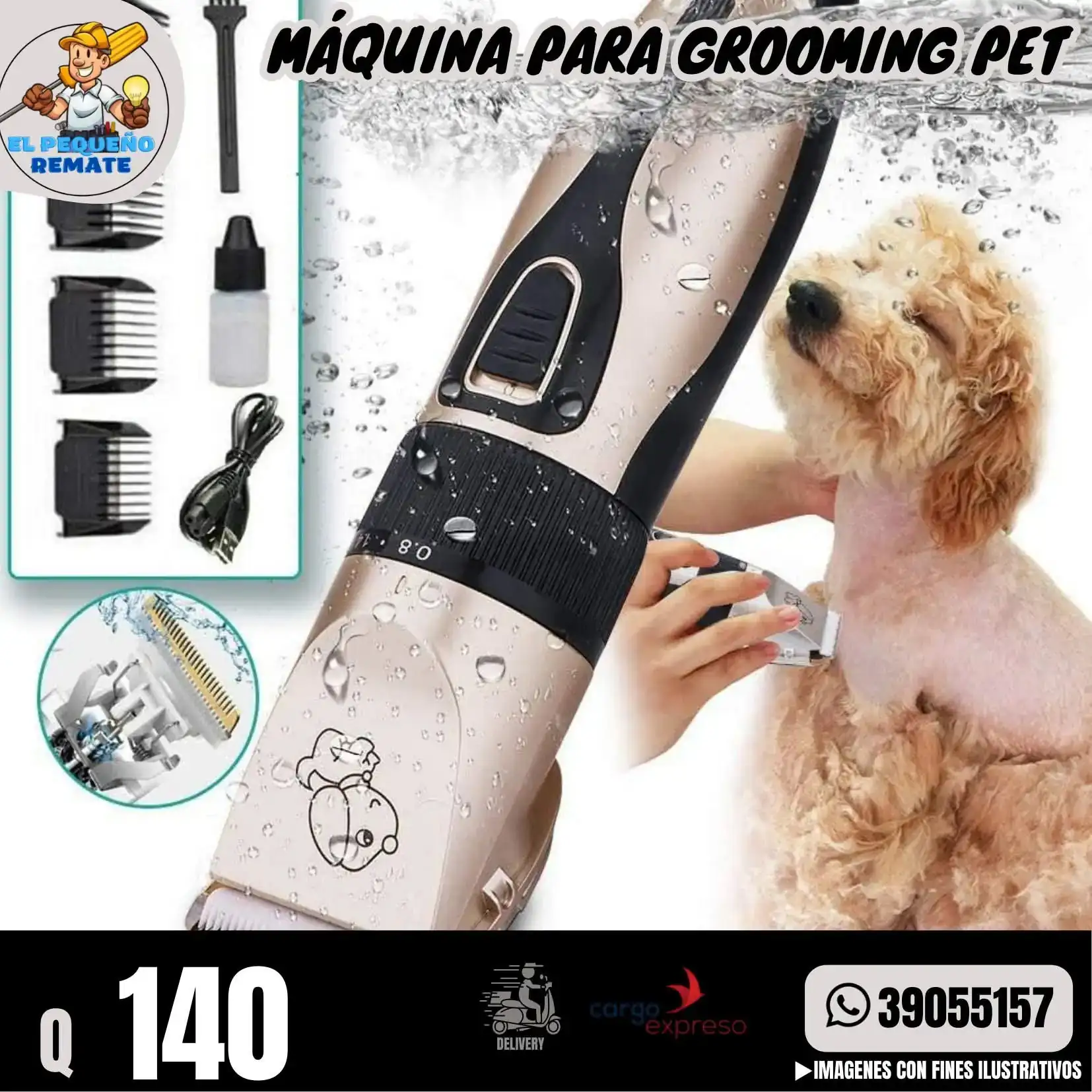 MÁQUINA DE GROOMING PET