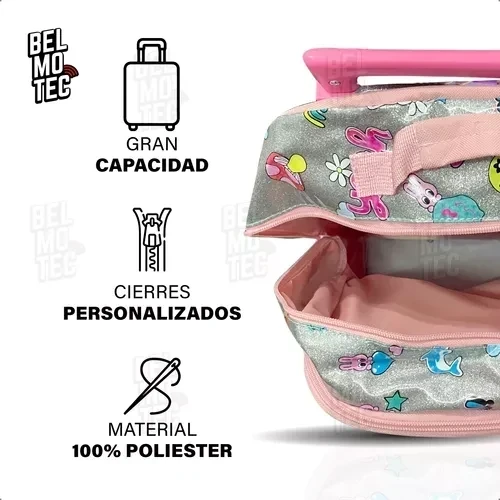 MOCHILA CON CARRO ESCOLAR TRENDY 4