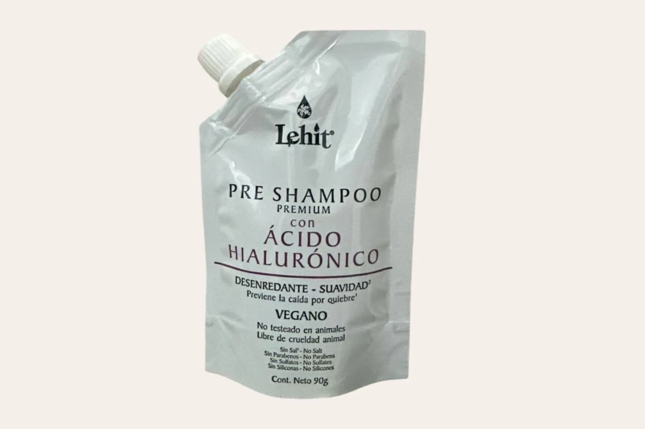 lehit pre-shampoo doy pack x90 ml acido hialuronico