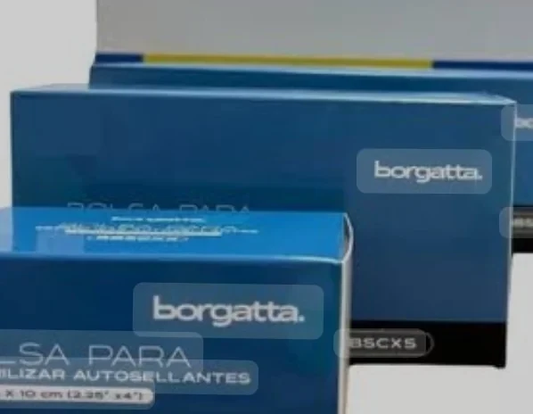 BOLSA 13.5 X 28.5 P/ ESTERILIZAR BORGATTA