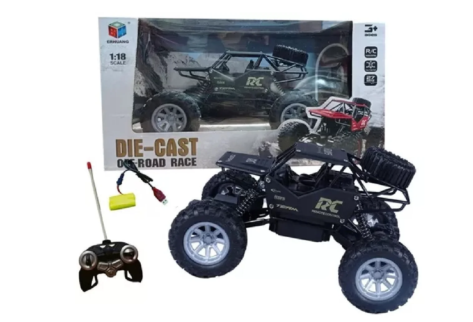 Carro Jeep Control Remoto Con Luces