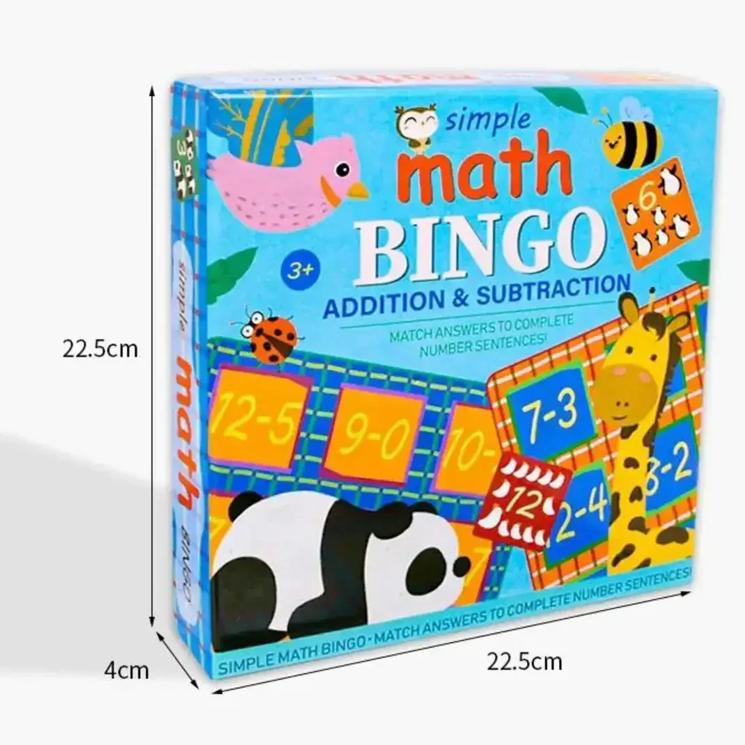 Bingo sumas y restas 2