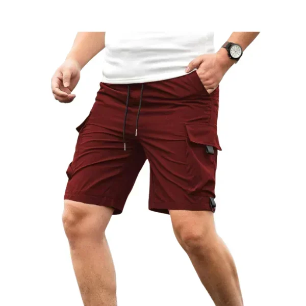 Hombres Shorts con cordón cargo