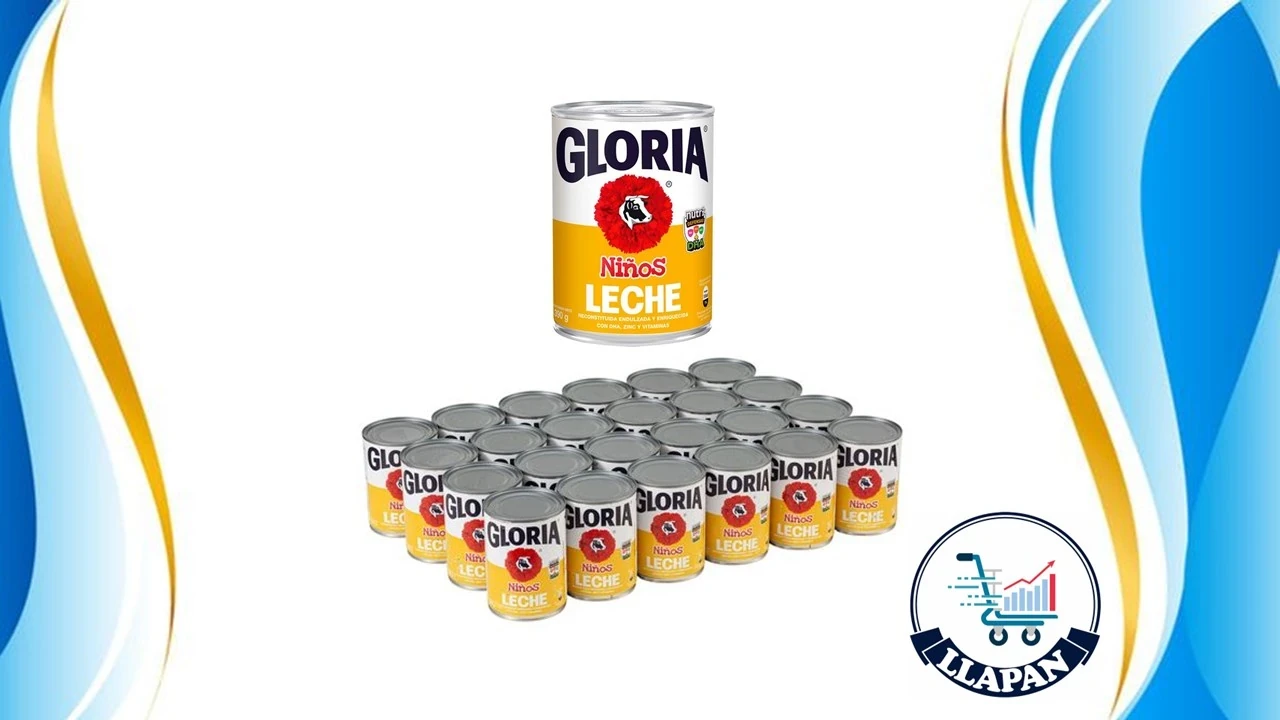 LECHE GLORIA NIÑOS GRANDE 390 G