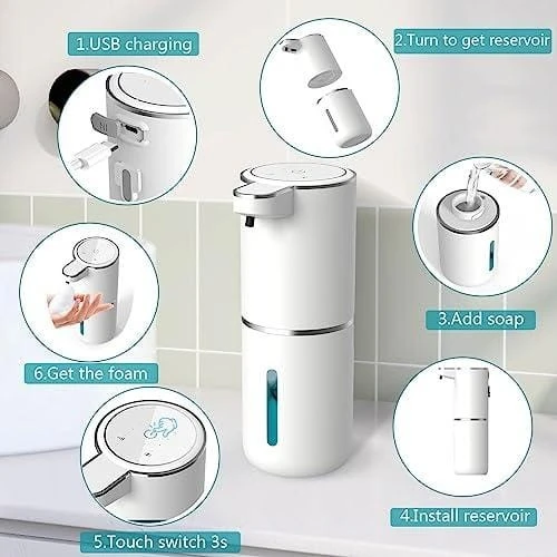 DISPENSADOR DE JABÓN 🫧 AUTOMÁTICO  2