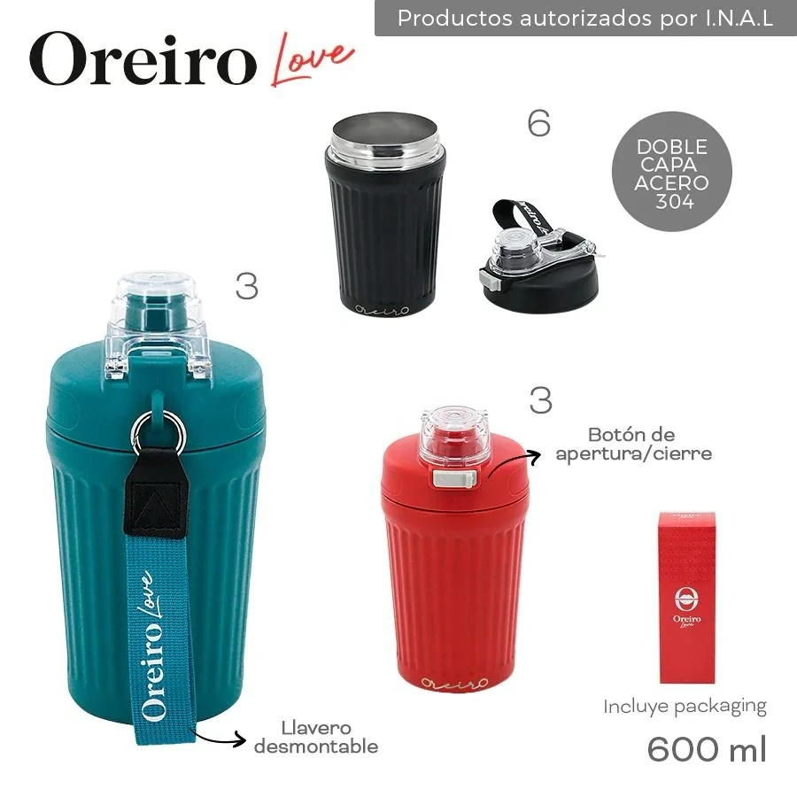 VASO TERMICO LAS OREIRO 18390