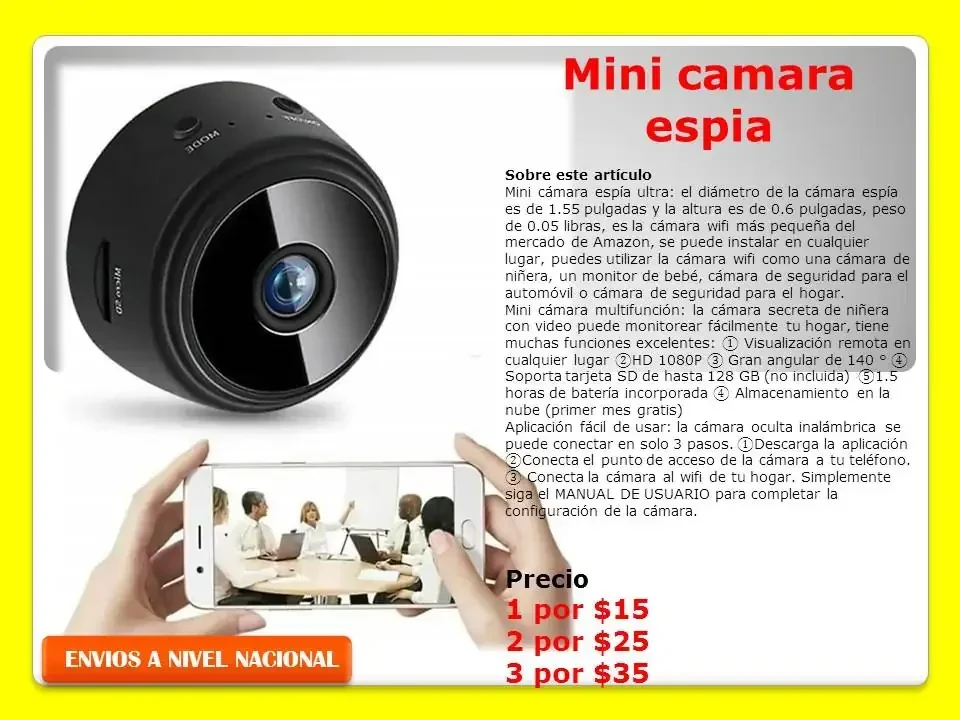 Camara wifi A9 4