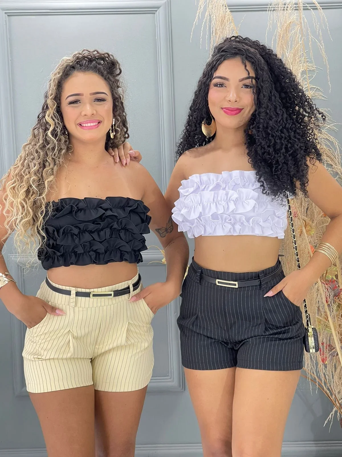 Cropped BABADO DE LUXO