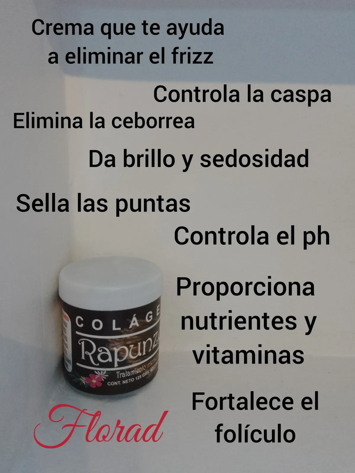 Tratamiento para el cabello en crema