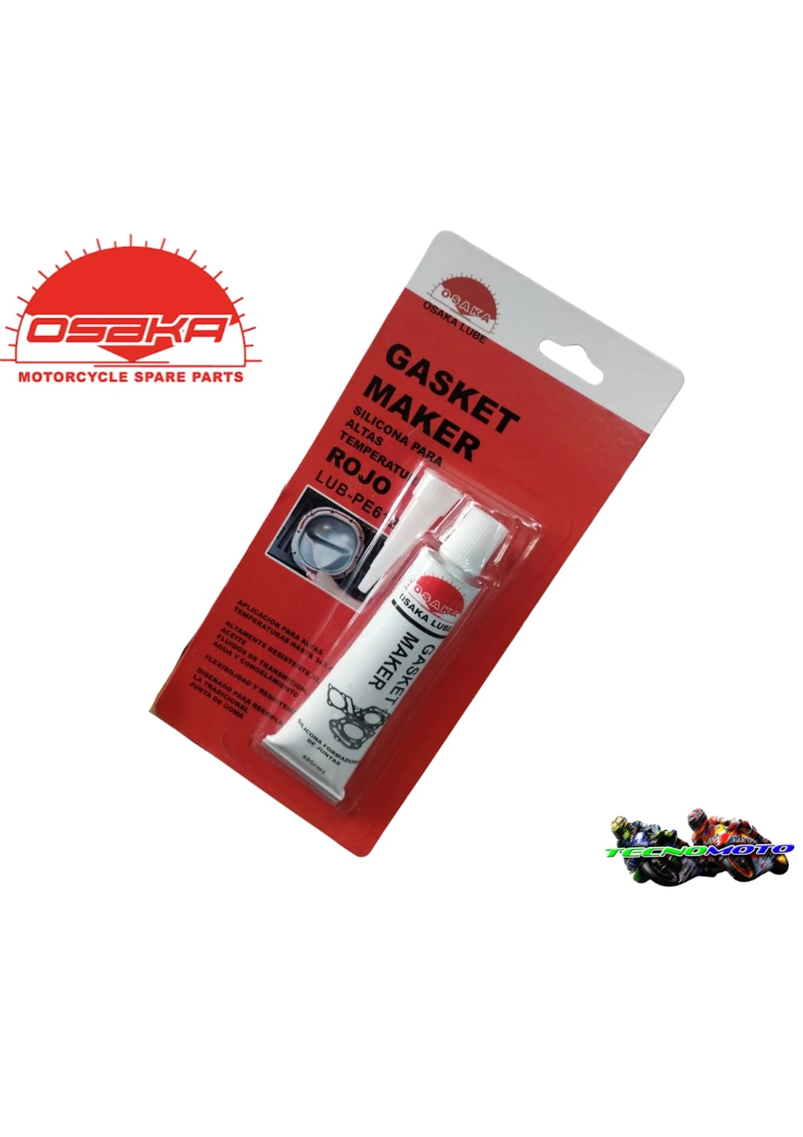SELLADOR FORMA JUNTAS ALTA TEMPERATURA 40GR -ROJO-47061