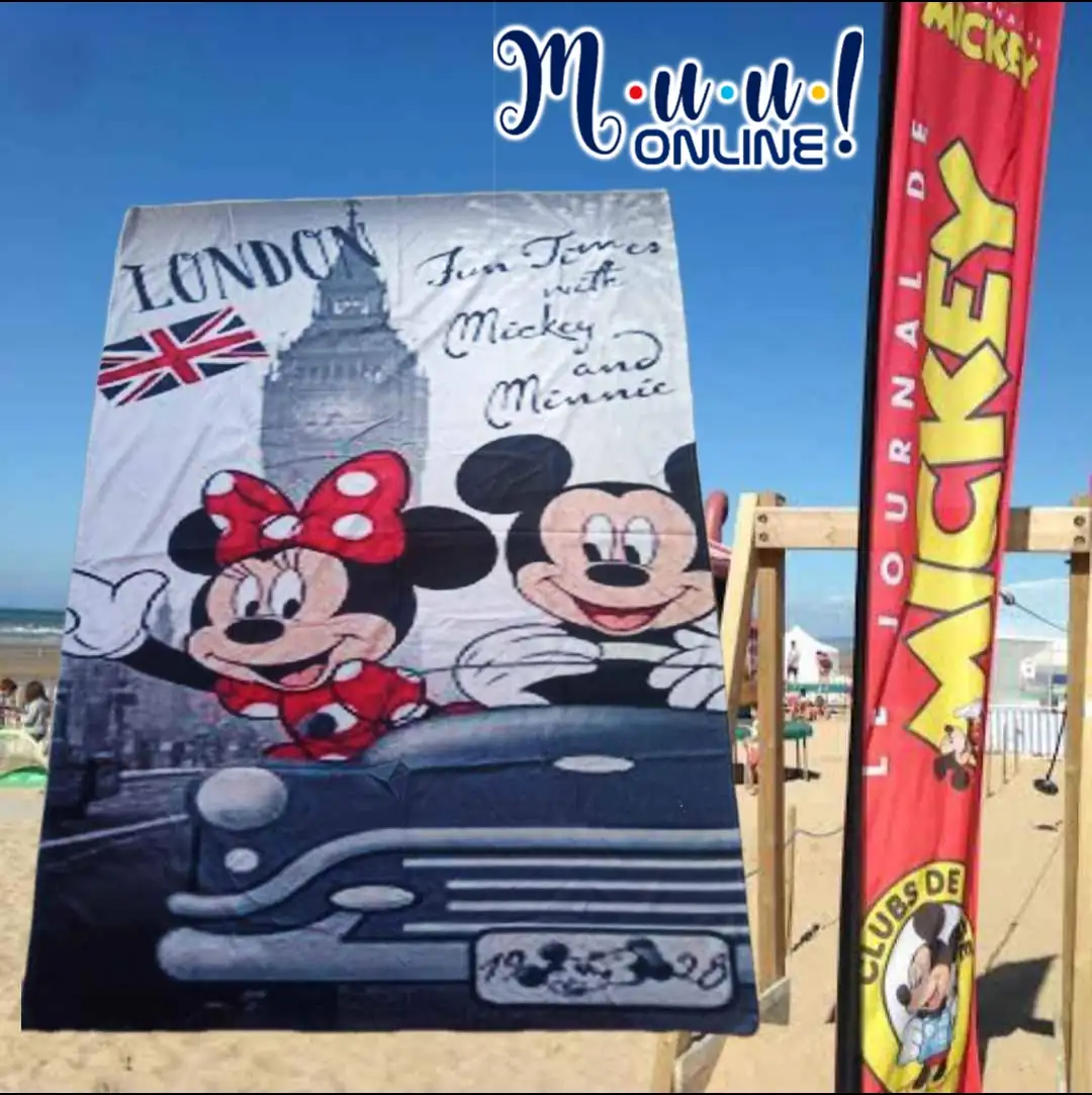 Toallas Mickey y Minnie 