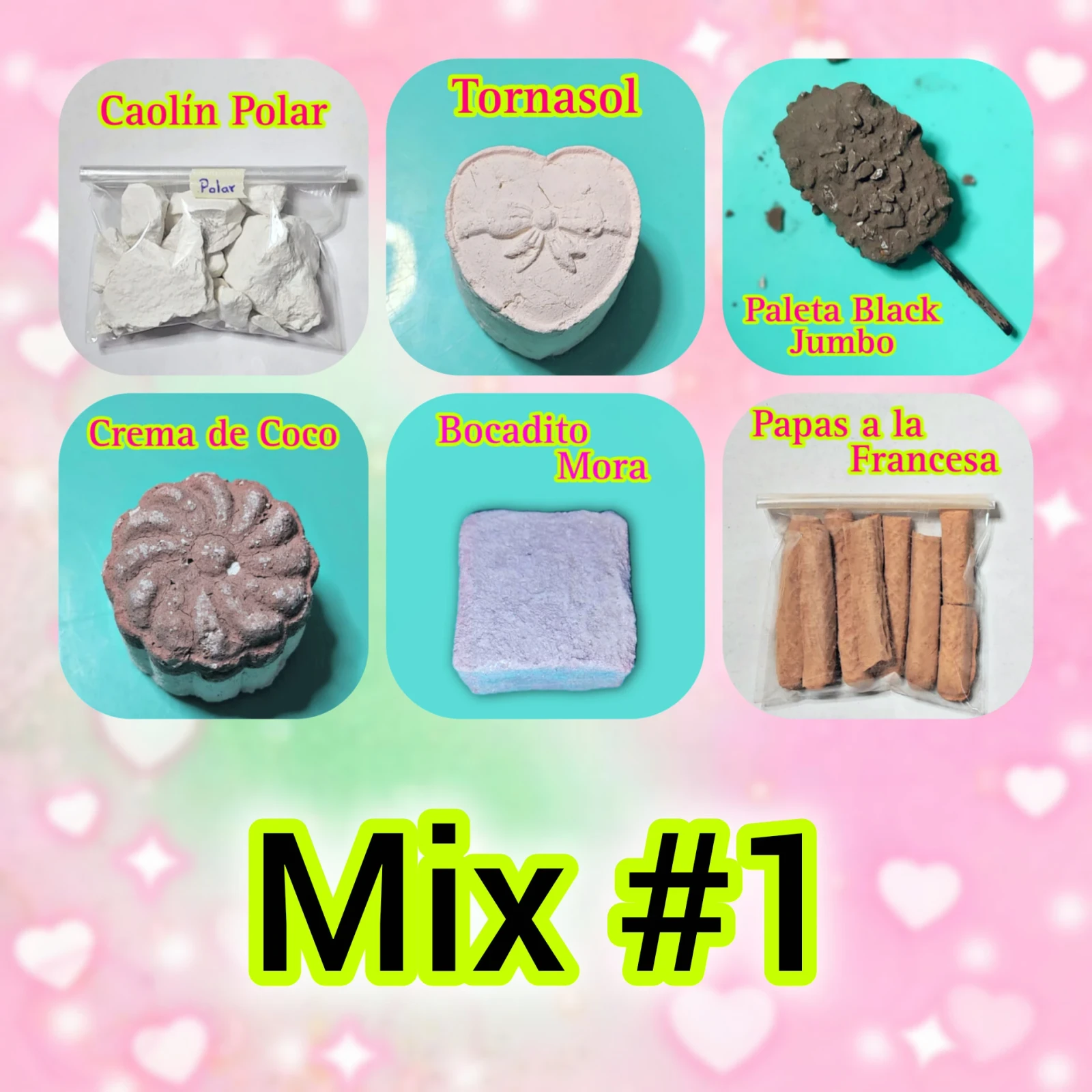 Mix #1 (6 piezas)