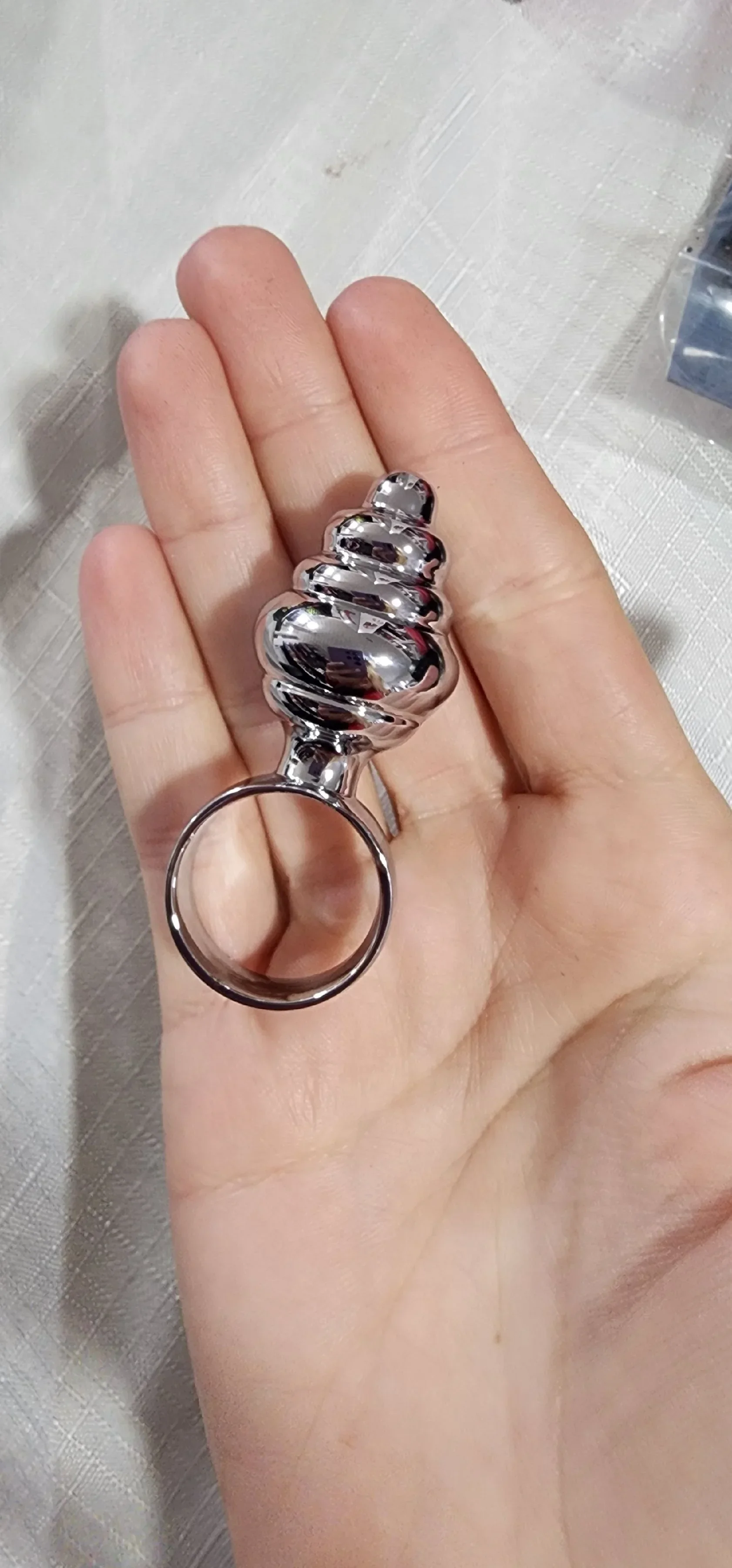 Mini Plug escalonado con anillo