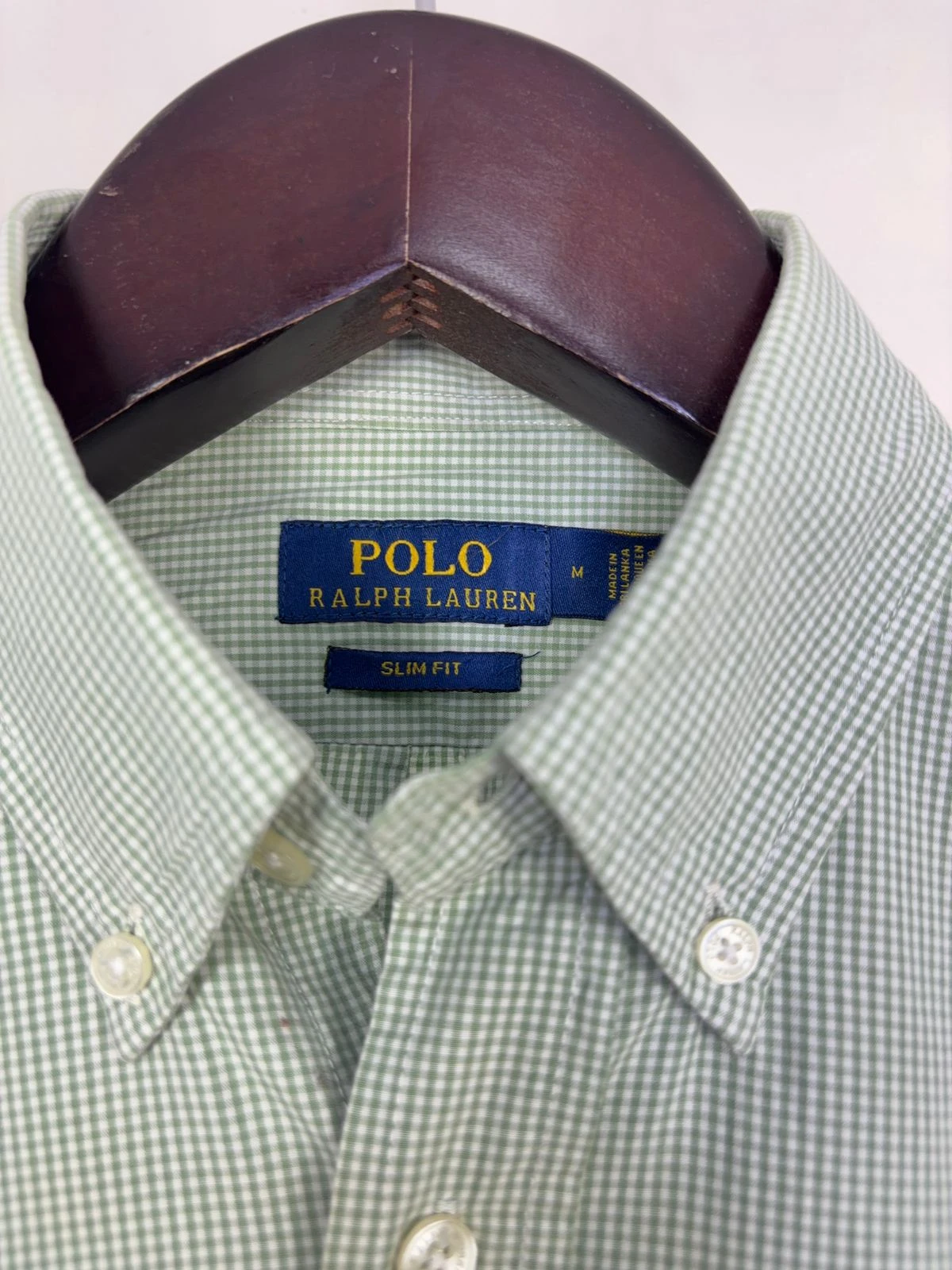 POLO RALPH LAUREN SLIM FIT CHECKED OXFORD SHIRT 3