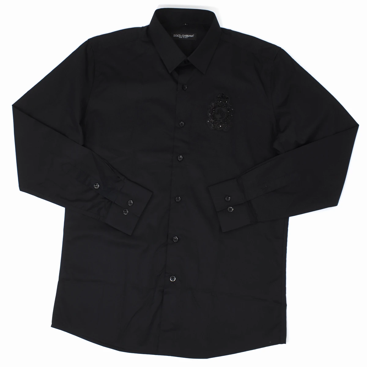 Camisa Manga Larga Dolce & Gabanna negra 2