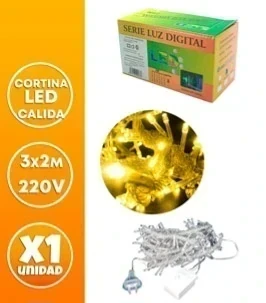 Cortina led 3x2 2