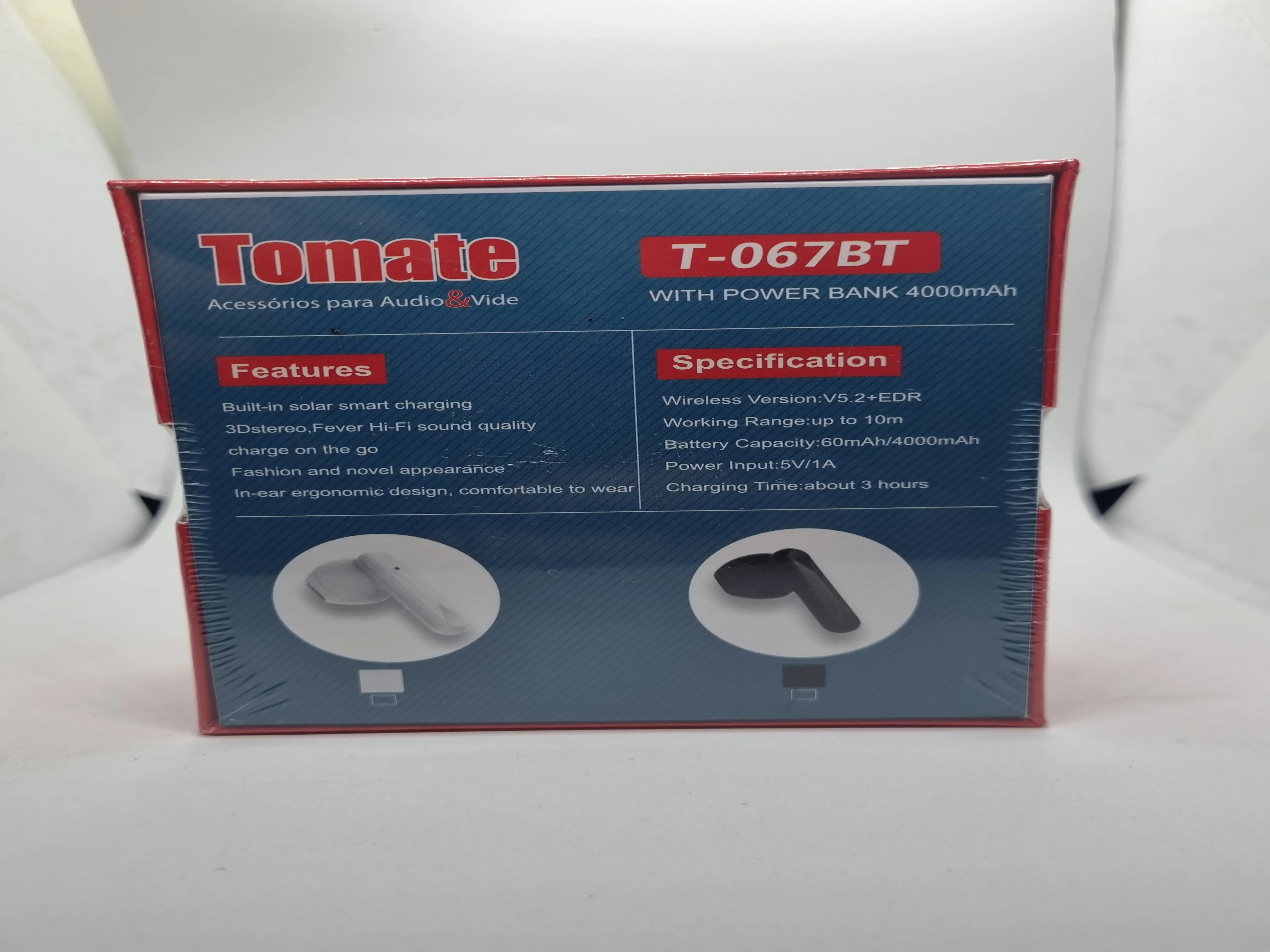 AUDIFONOS TOMATE PANEL SOLAR  2