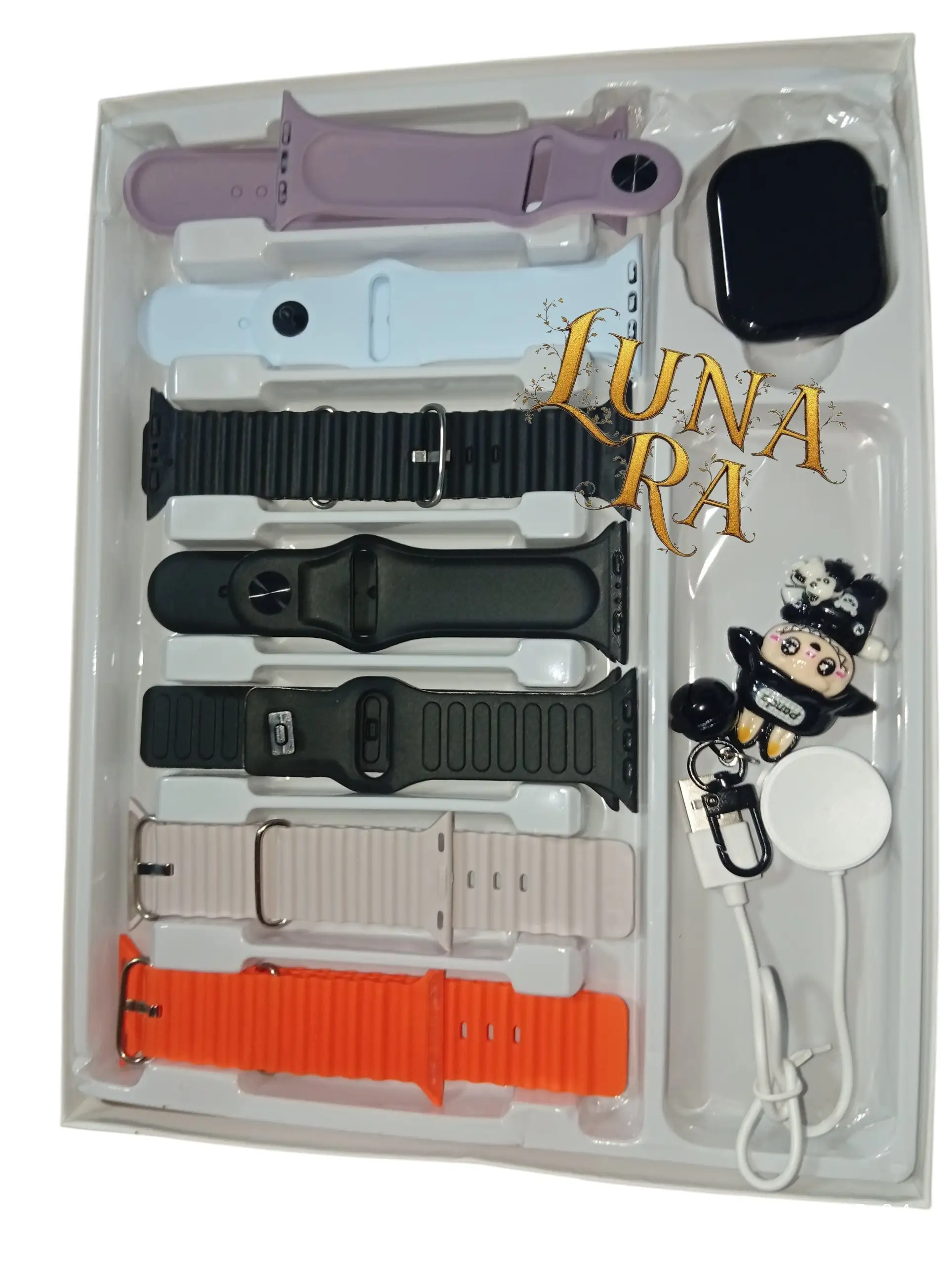 JUEGO DE SMART WATCH CON PULSERAS 