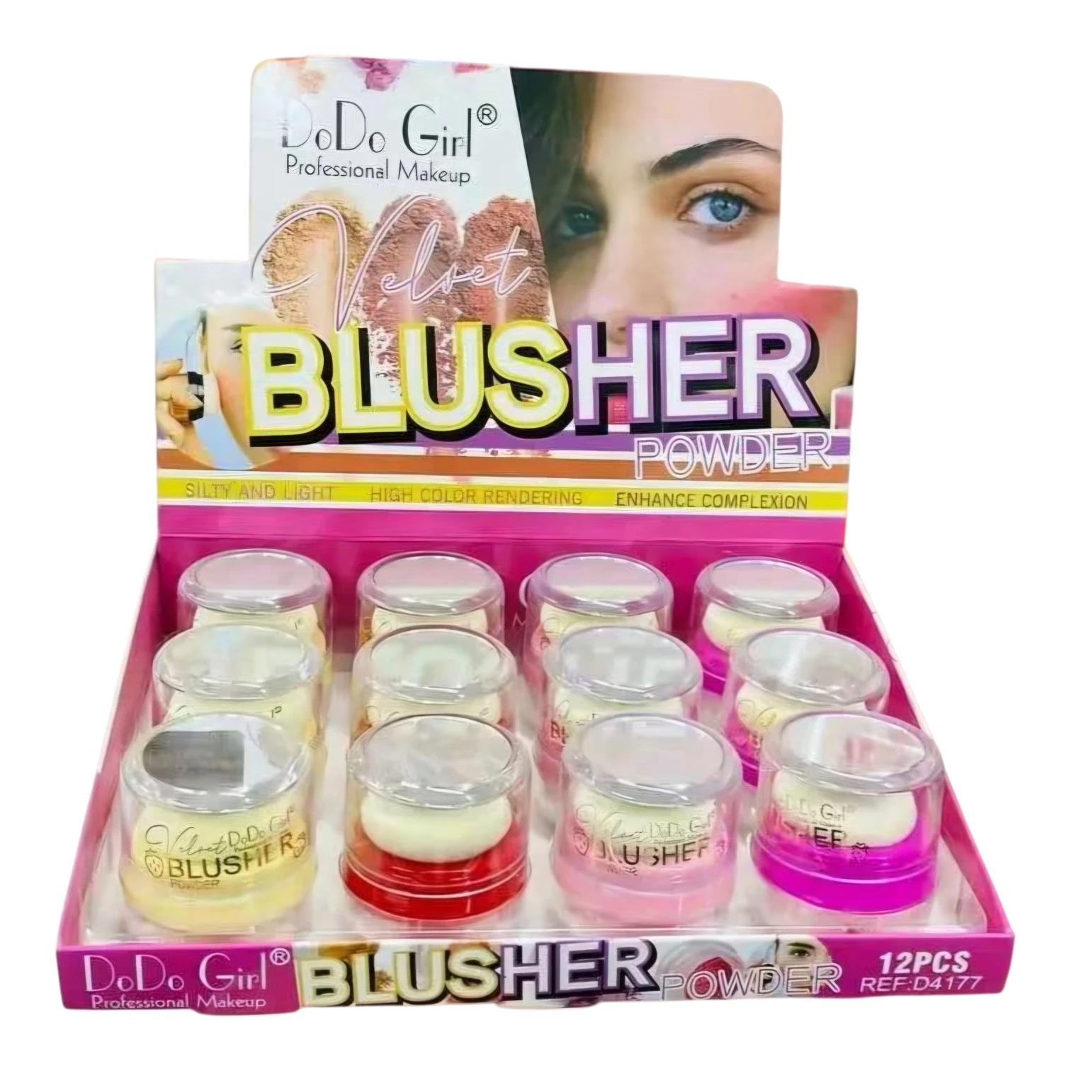 Set 4 Blush en Polvo DoDo Girl