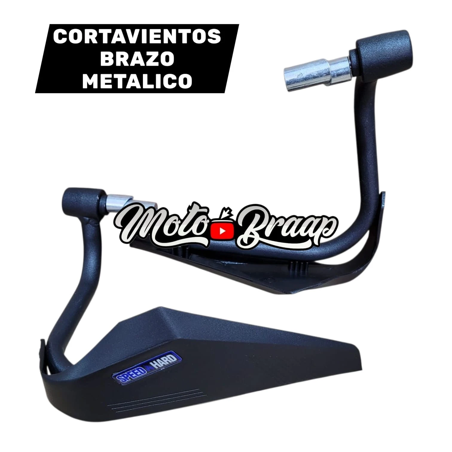Cortavientos Speed brazo metalico negro