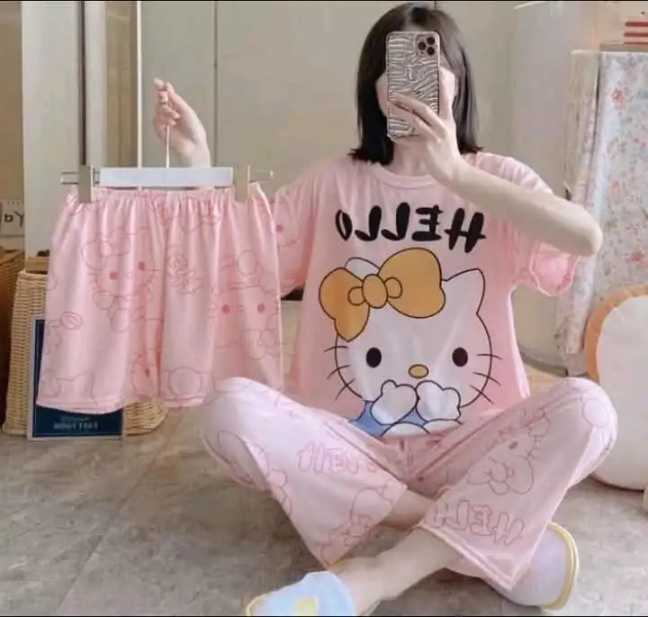 Pijamas de 3 piezas 