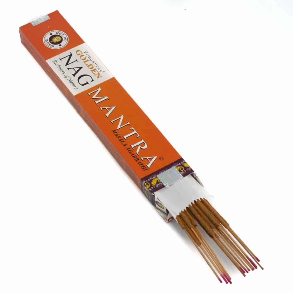 Incienso Masala Golden Nag Mantra