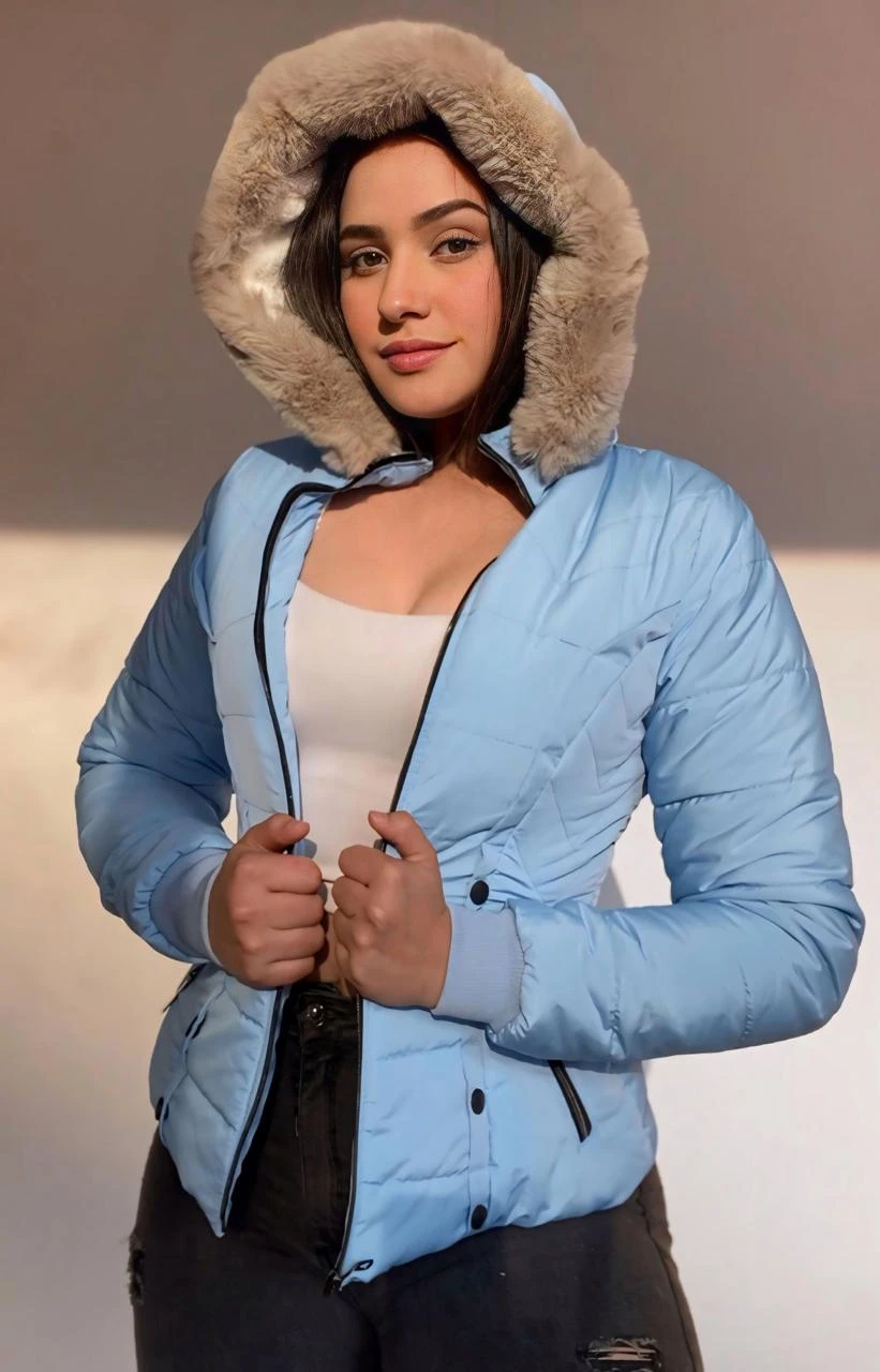 Chaqueta ovejera capota 