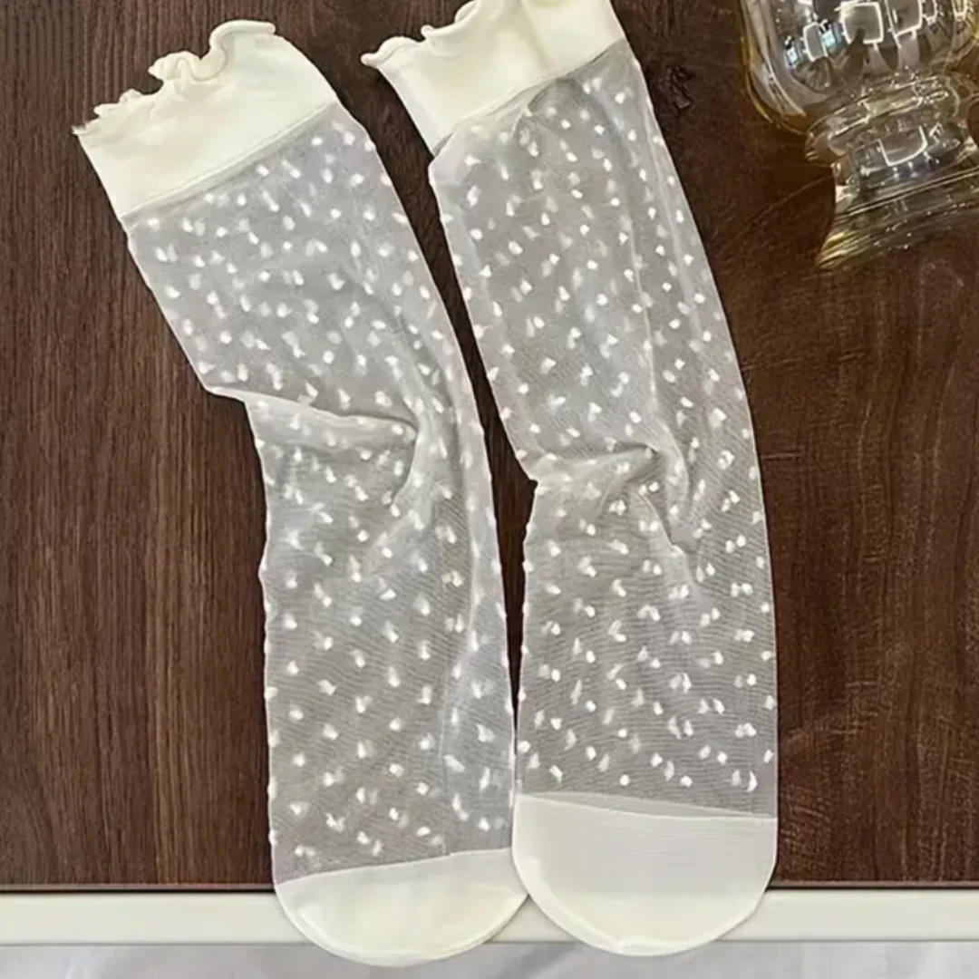 MEDIAS BLANCAS CORTAS  2