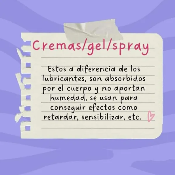 Retardantes ,cremas , aceites