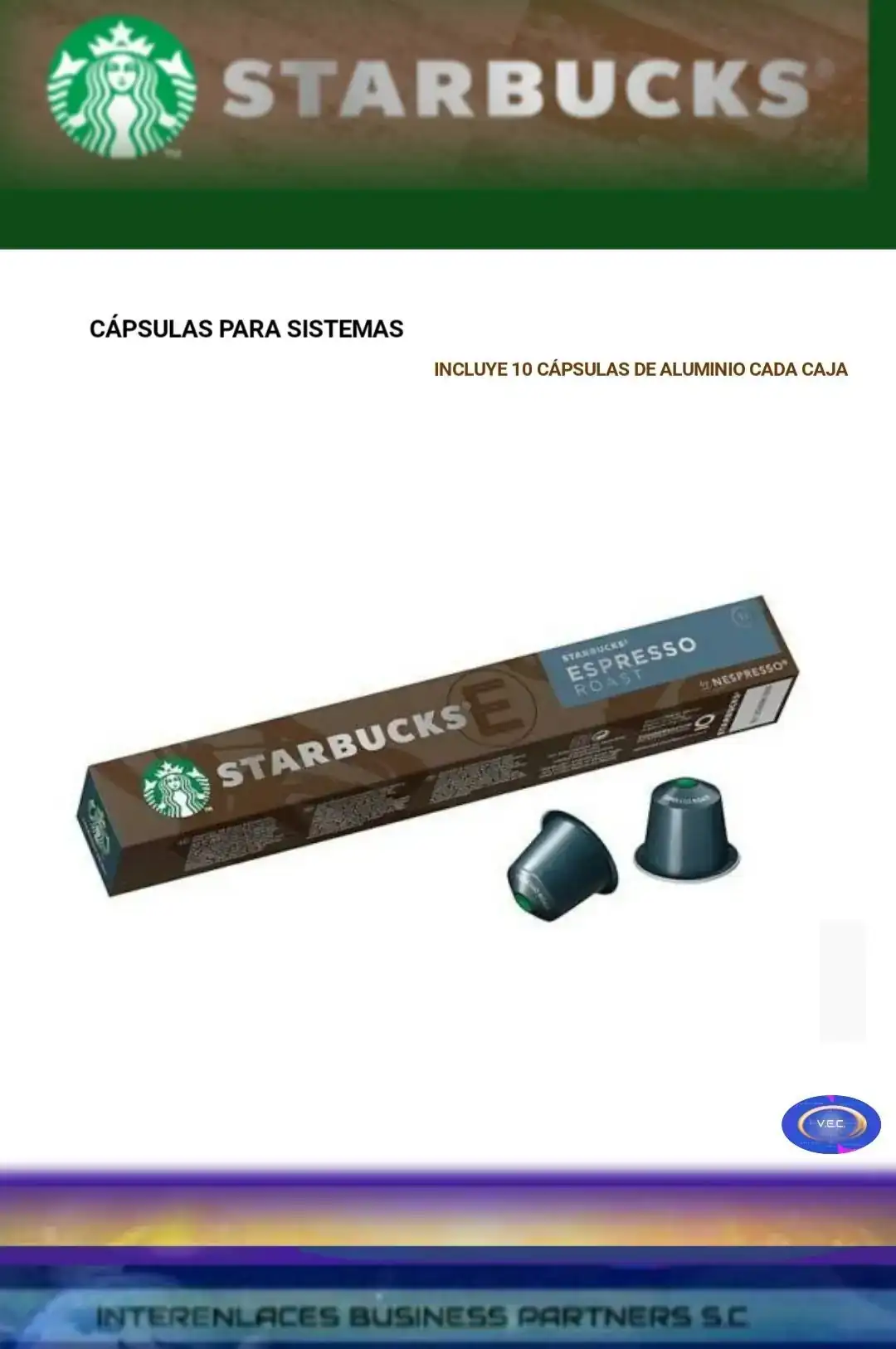 Starbucks Nespresso Expresso Roast 